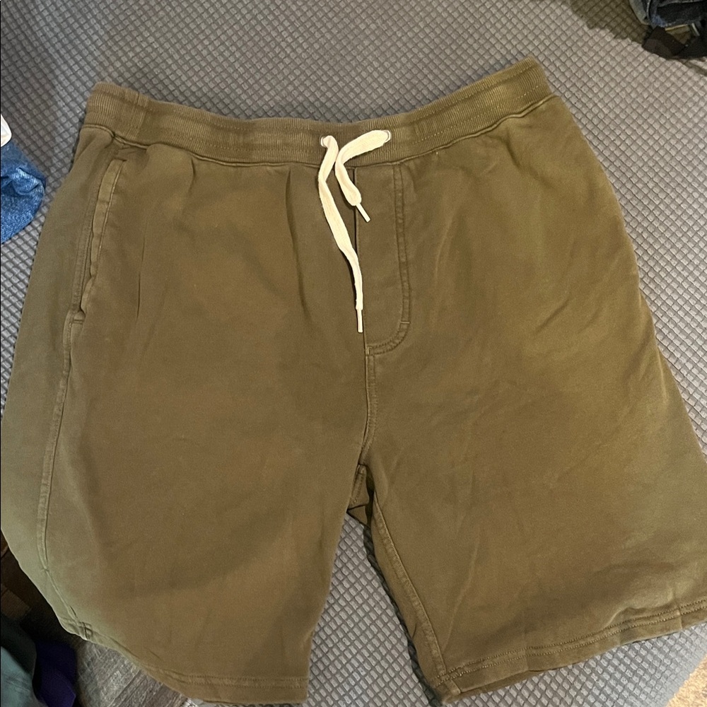 Zine Clothing Khaki Men's Athletic Shorts Size Medium